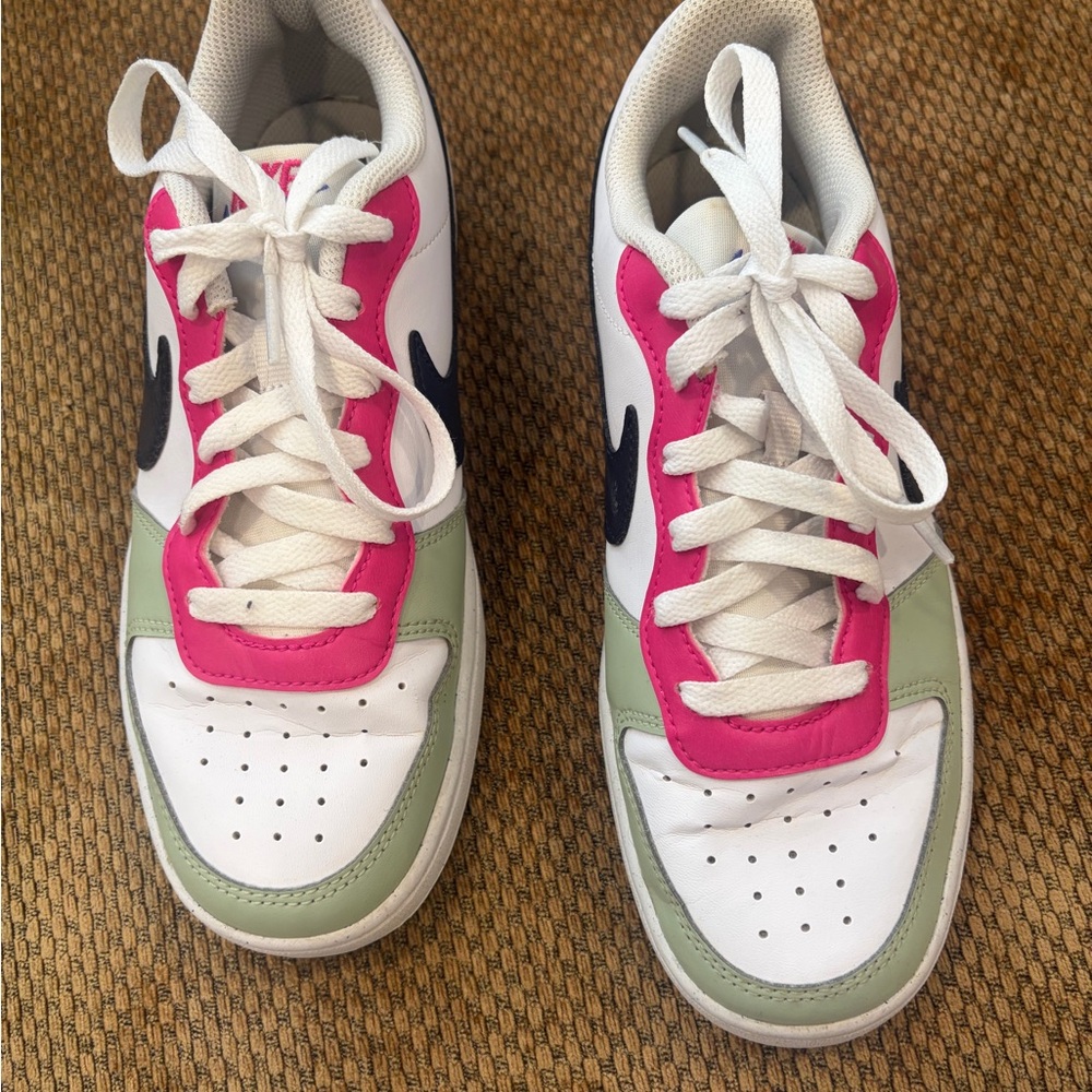 Nike Kids Sneakers - Pink, Green, White